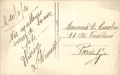 Fleurs Bonne Fete - CPA 