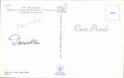 CPA Point Mgr Langlois Relient les Comtes de Beauharnois et Soulanges Camping a proximite