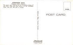 CPA Horseshoe Falls Ontario Niagara Falls