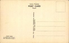Africa - Africa - Egipto - Egipto - Port Saïd - CPA