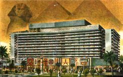 CPSM Egypte Egypt Cairo Le Caire A Hilton Hotel