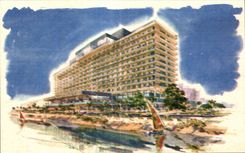 CPSM Egypte Egypt Cairo Le Caire A Hilton Hotel
