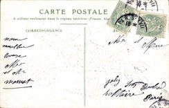 CPA Fantasy Souvenir of good friendship Doves