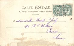 CPA Fantaisie Femme Le latanier