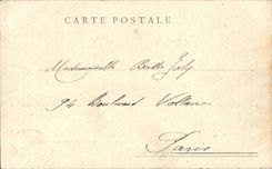 CPA Fantaisie Couple Femme