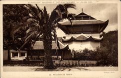 CPA Exposition coloniale internationale 1931 Pavillon du Tonkin Paris 