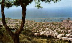 Israel - Haifa - opinion de la mano de TA Carmel - CPA