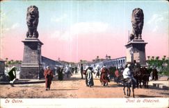 Africa - Africa - Egipto - Egipto - El Cairo - El Cairo - puente de Ghezireh - CPA