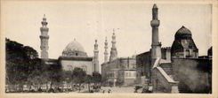 CPA Egipto Egipto El Cairo el lugar y las mezquitas de Rouineleh