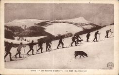 CPA Les sports d hiver Le ski La course