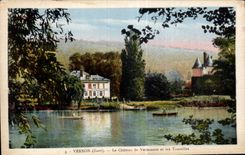 CPA Vernon the castle of Vernonnet and Turrets