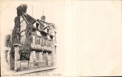 Calle de la casa de la mujer mayor de CPA Louviers de Louviers