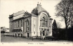CPA Evreux el teatro