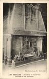 CPA Andelys Fashionable country inn of the hart Chimney out of wooden