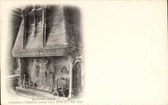 CPA large Andely Cheminee has hotel of the hart