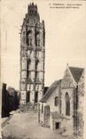 CPA Verneuil Tour de l eglise de la Madeleine 