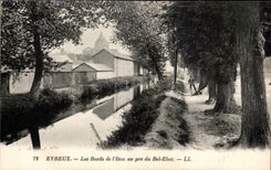 Evreux - los bordes de Iton con cerca el hermoso juega alrededor - CPA