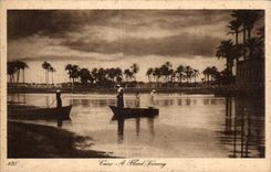 Africa - Africa - Egipto - Egipto - El Cairo - El Cairo - tienen inundacion Scenary - CPA