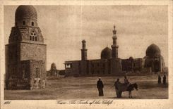 Africa - Africa - Egipto - Egipto - El Cairo - El Cairo - las tumbas - CPA