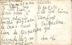 Fantaisie - Enfant - Porte Bonheur - Muguet - Lily of the Valley - CPA 