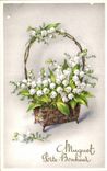 Fleurs Porte Bonheur - Muguet - Lily of the Valley - CPA 