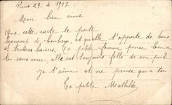 Fantaisie - Femme - Porte Bonheur - Muguet - Lily of the Valley - CPA 