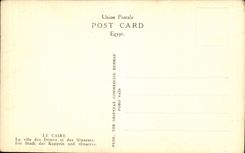 Africa - Africa - Egypt - Egypt - Cairo - Cairo the City of the Domes - CPA