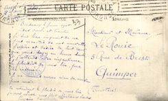 CPA Bordeaux Court du XXX Juillet et les Allees de Tourny