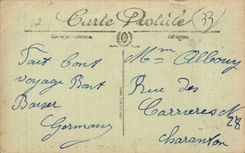 CPA Bordeaux Les Quais pris de la Place de la Bourse Vue vers la Tour Saint Michel