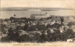 CPA Arcachon Panaorama Maree Basse