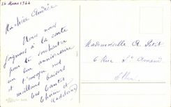 Fleurs Heureux Anniversaire - CPA 