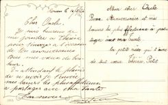 Fleurs Heureux Anniversaire - CPA 