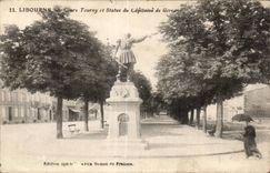 CPA Libourne Tourny Course and Statue of the Captain of Gereax
