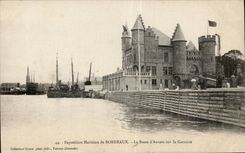 CPA Exposition Maritime de Bordeaux Le steen d Anvers sur la Garonne