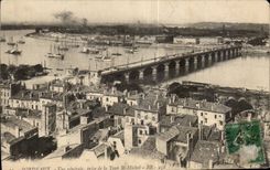 CPA Bordeaux Vue ginirale prise de la Tour St Micbel