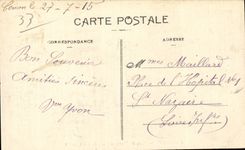 CPA Bordeaux Allees de Touny Cours du XXX Juillet