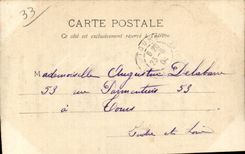 CPA Bordeaux La Place de la Bourse et la Fontain des Trois Gruces