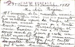 CPA Fantaisie Fleur Bonne annee