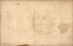 CPA Fantaisie Fleur Fer a cheval