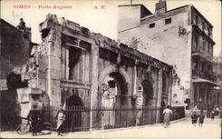 CPA Nimes Porte Auguste