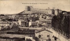 CPA Villeneuve Ies Avignon View