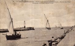 CPA Grau of the King Gard Seaside resort and Climatic Entrance of the Port