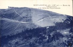 CPA Mount Aigoual alt 1 567 m Road of I Observatory in extreme cases of the Departments
