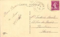 CPA Villeneuve Ies Avignon the Philippe Tower the Beautiful one