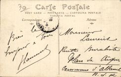 CPA Nimes Vue prise de la Catbedrale cote sud