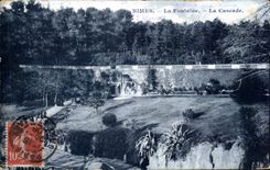 CPA Nimes La Fontaine La Cascade