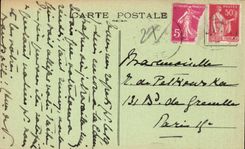 CPA Serquigny the Eure the Castle