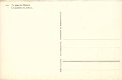 CPA Corrida Un Pase de Muleta Le matador en action