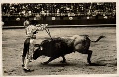 CPA Corrida Suerte de Banderillas Les Banderilles