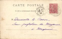 CPA Corrida Una mala vara